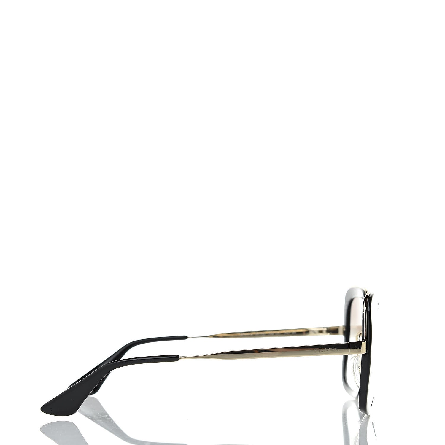 Prada Cinema Sunglasses SPR57U Black 3 of 8