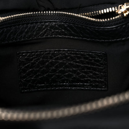 Alexander Wang Pebbled Lambskin Mini Rockie Black Pale Gold Hardware 8 of 8
