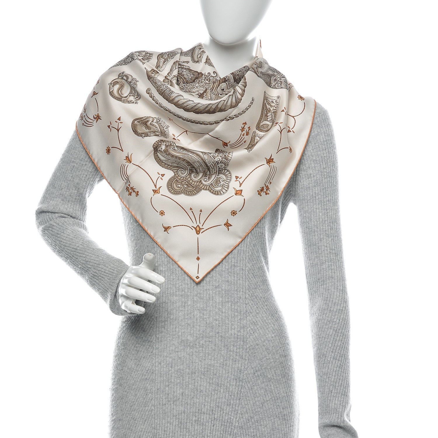 Hermes Silk Ors Nomades Scarf 90 2 of 6
