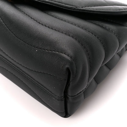 Louis Vuitton Calfskin LV New Wave Chain Bag Black 10 of 11