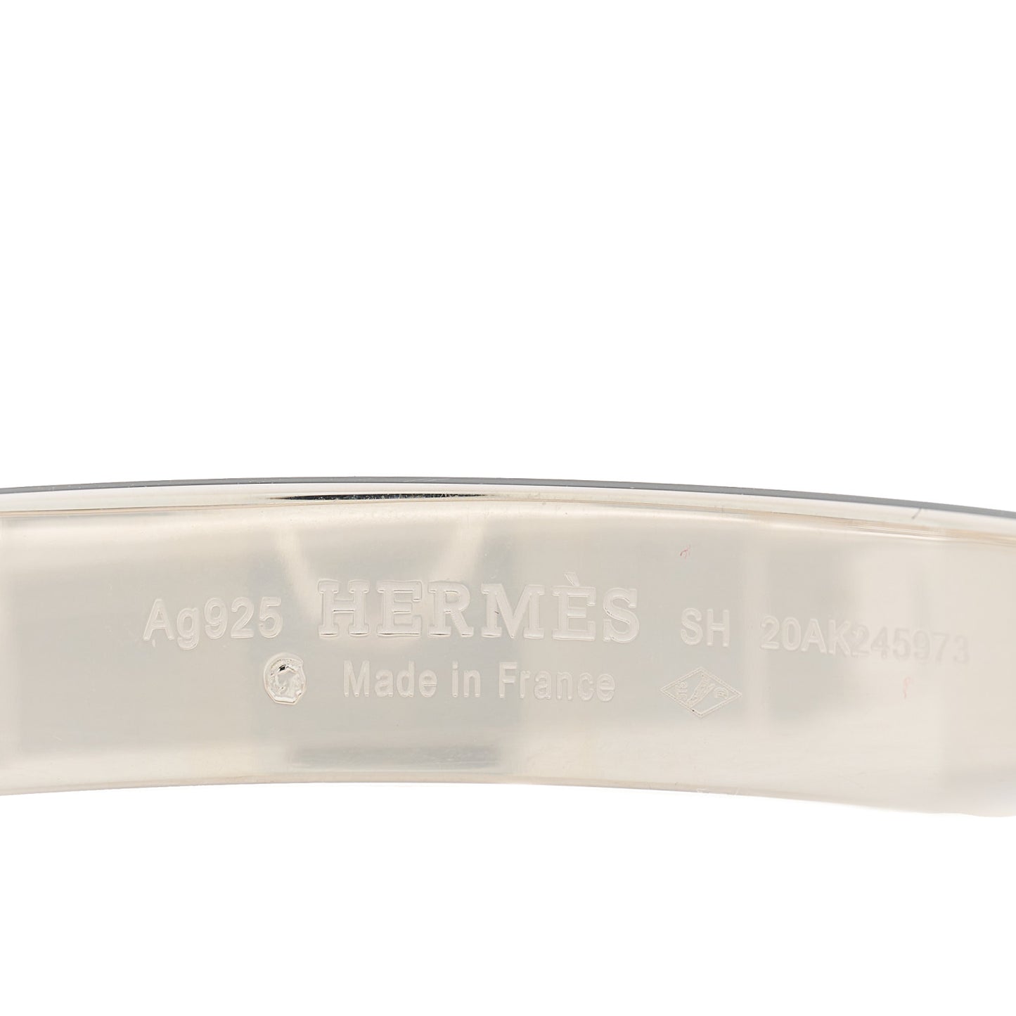 Sterling Silver PM Collier De Chien Bracelet SH