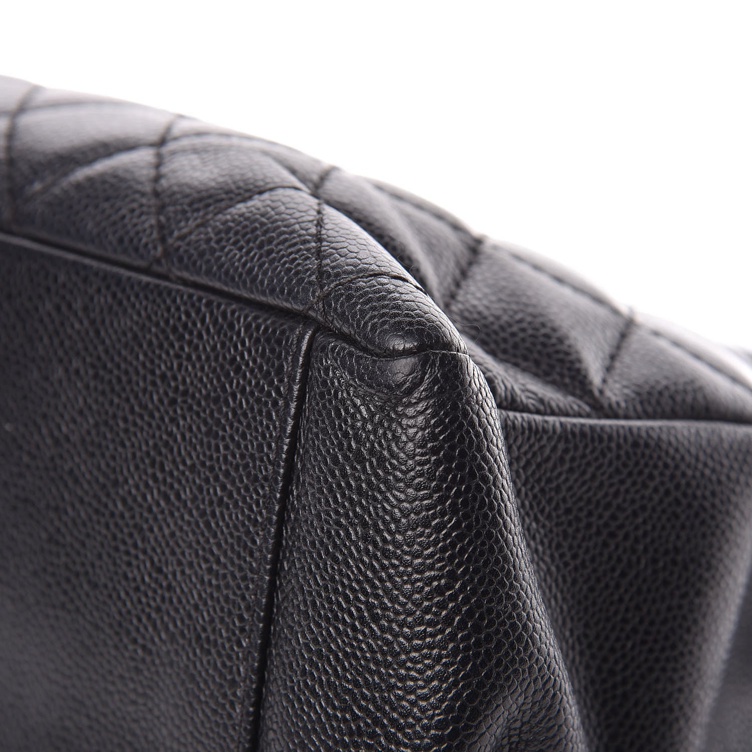 Chanel Caviar Quilted Grand Shopping Tote GST Black 9 of 14