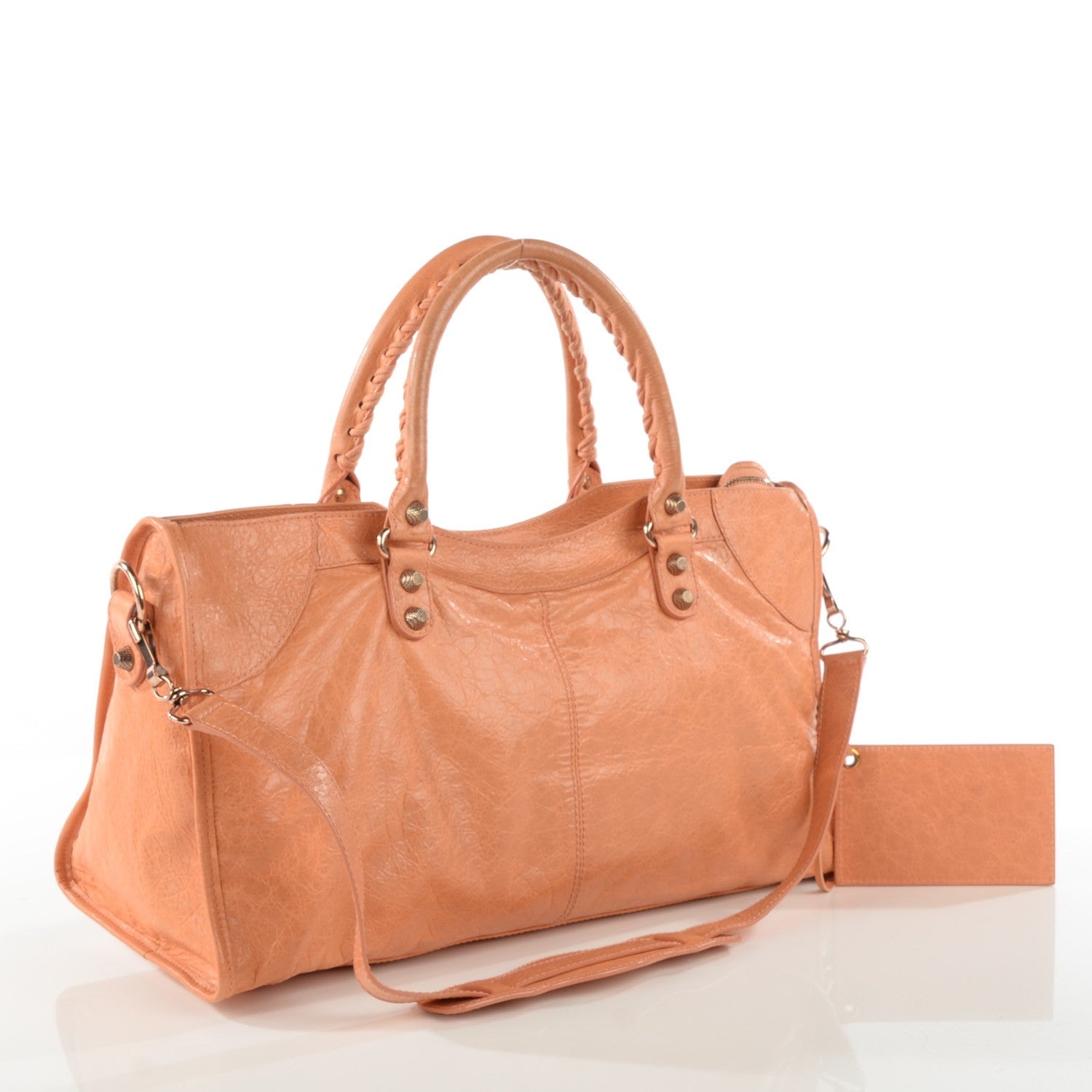 Balenciaga Agneau Giant 12 Rose Gold Hardware Part Time Rose Blush 3 of 8
