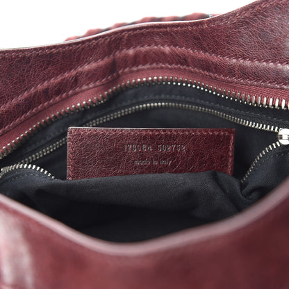 Balenciaga Agneau Giant 21 Silver Hardware City Dark Wine 7 of 12