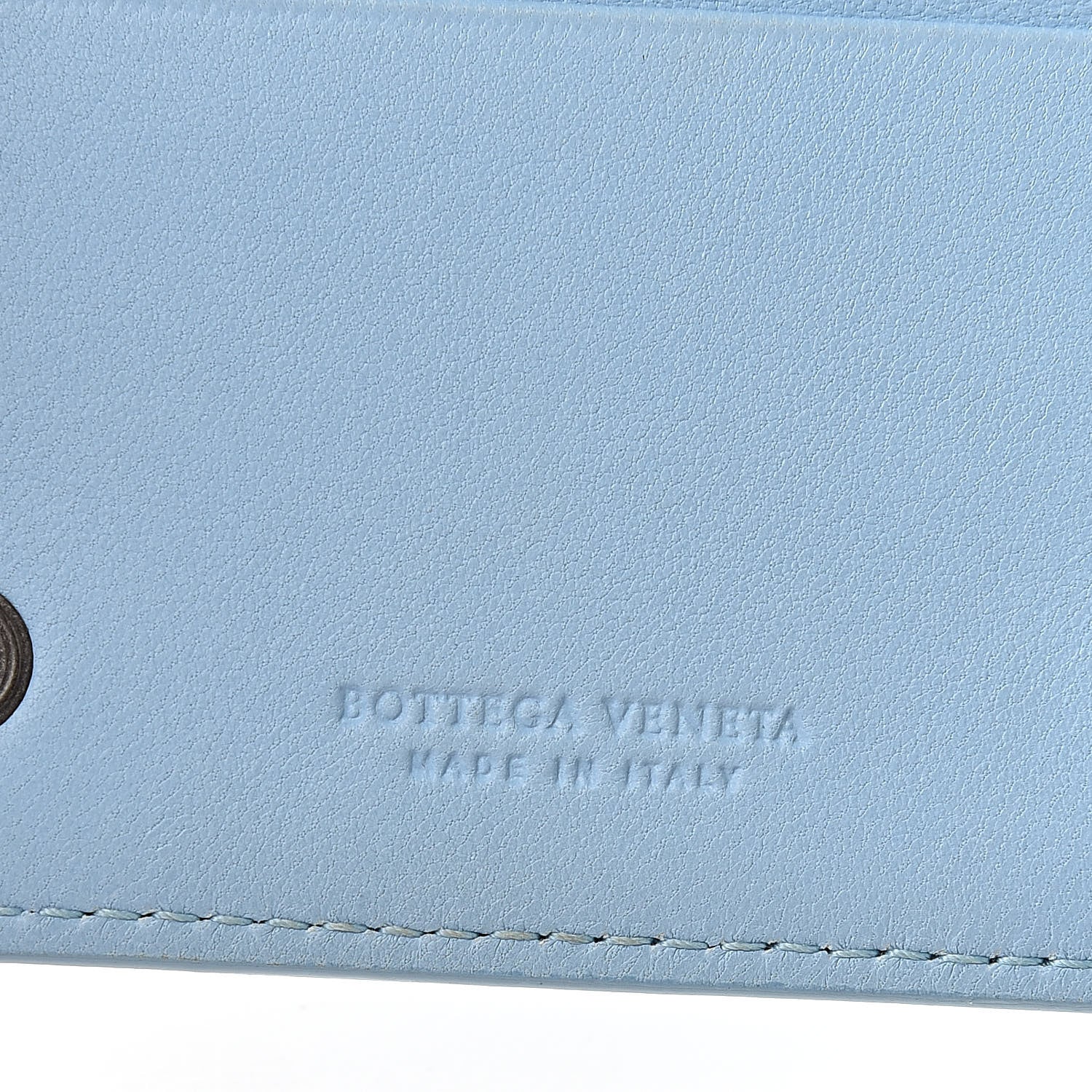 Bottega Veneta Nappa Intrecciato Card Holder Light Blue 6 of 8