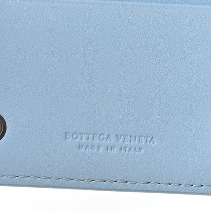 Bottega Veneta Nappa Intrecciato Card Holder Light Blue 6 of 8