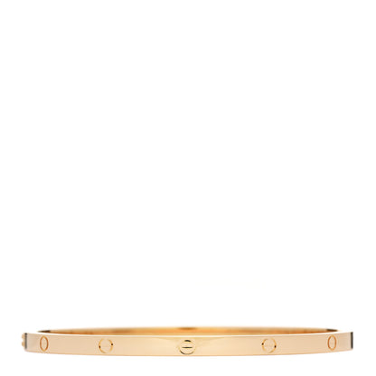 Cartier 18K Yellow Gold Small LOVE Bracelet 18 2 of 7