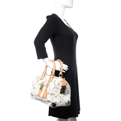 Louis Vuitton Monogram Multicolor Speedy 30 White 2 of 9