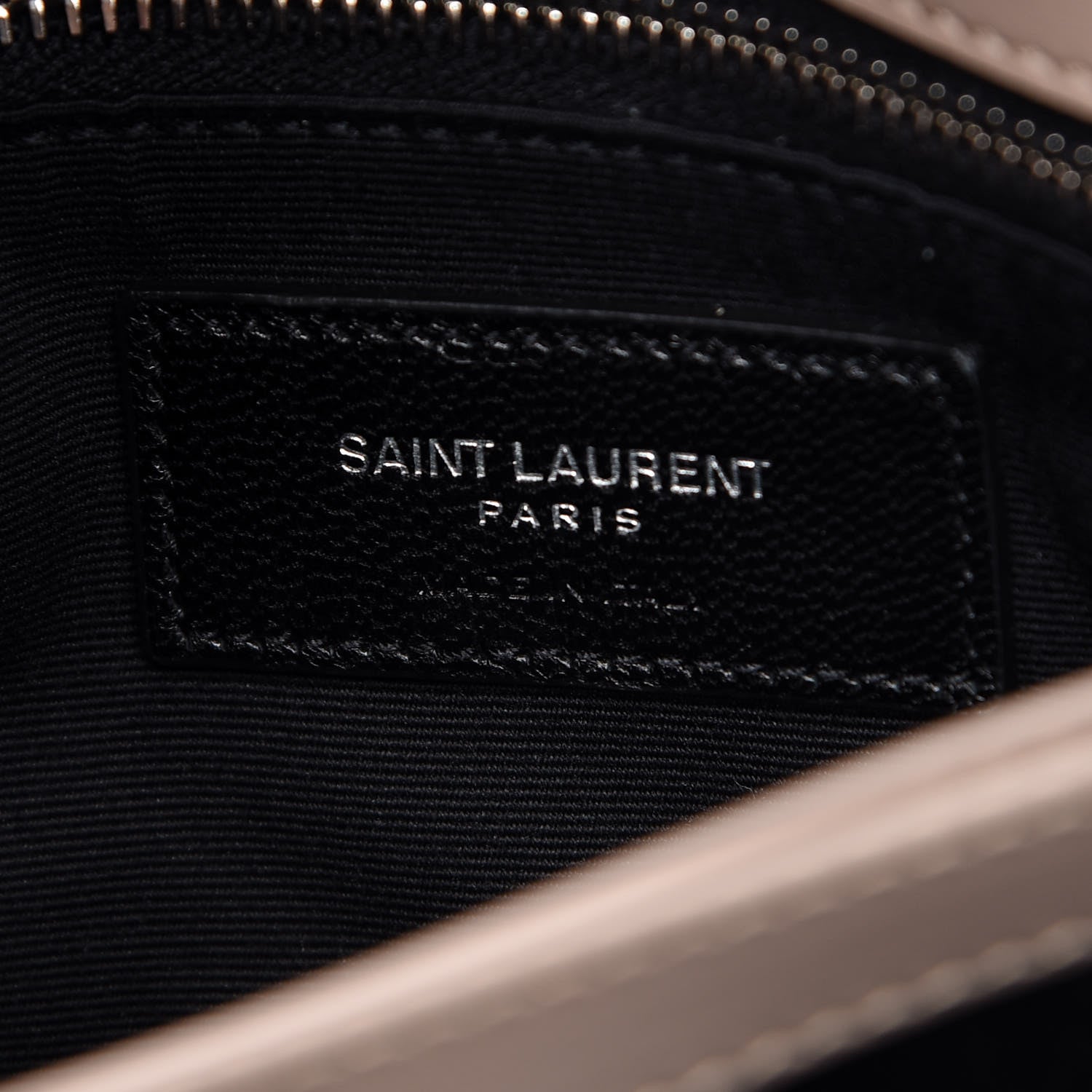Saint Laurent Calfskin Y Quilted Monogram Toy Loulou Crossbody Bag Marble Pink 6 of 9