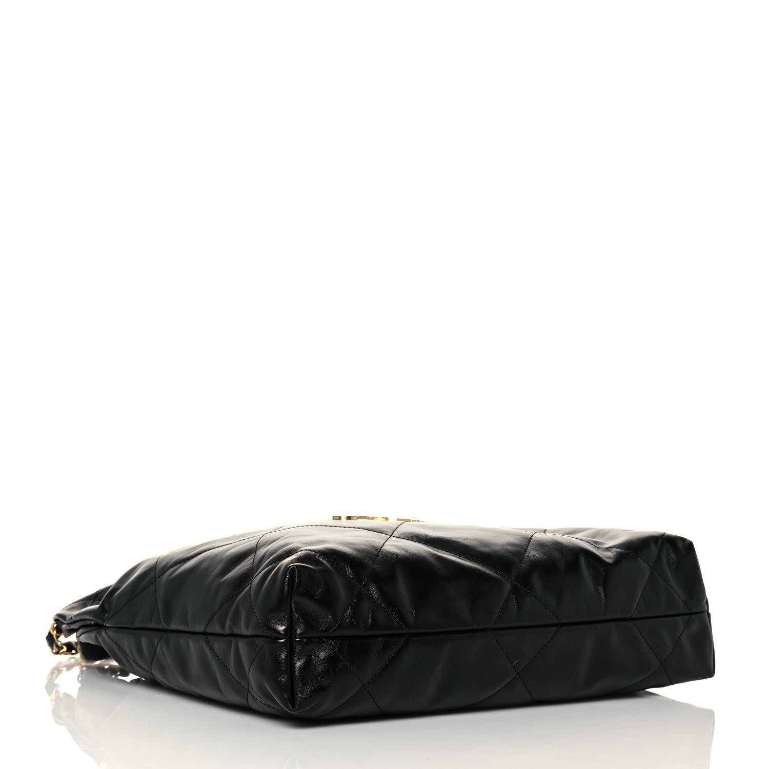 Chanel Shiny Calfskin Quilted Small Chanel 22 Black 5 of 15