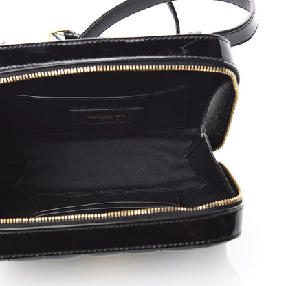 Saint Laurent Patent Matelasse Vicky Monogram Belt Bag Black 7 of 10