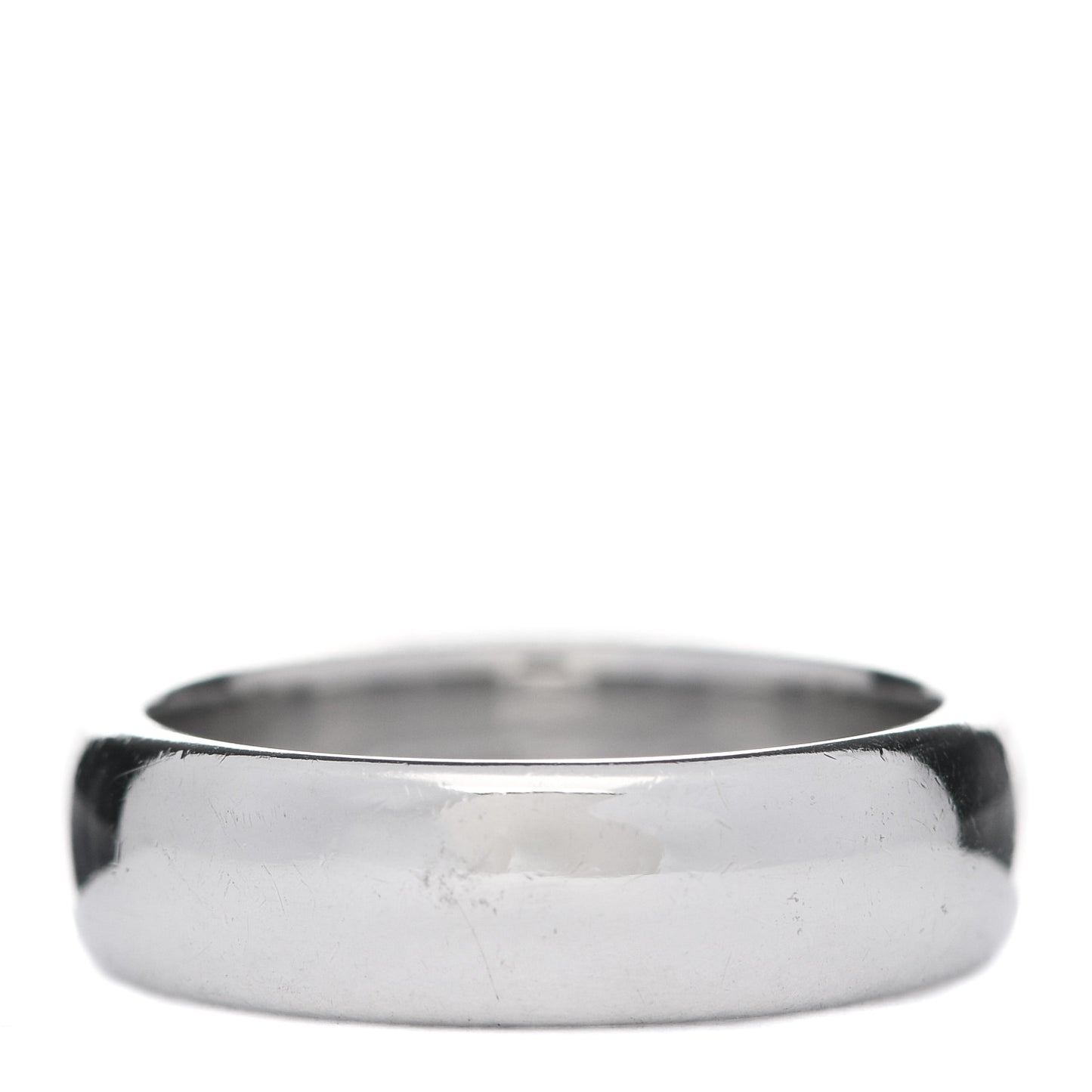 Platinum 6mm Classic Wedding Band Ring 56 7.5