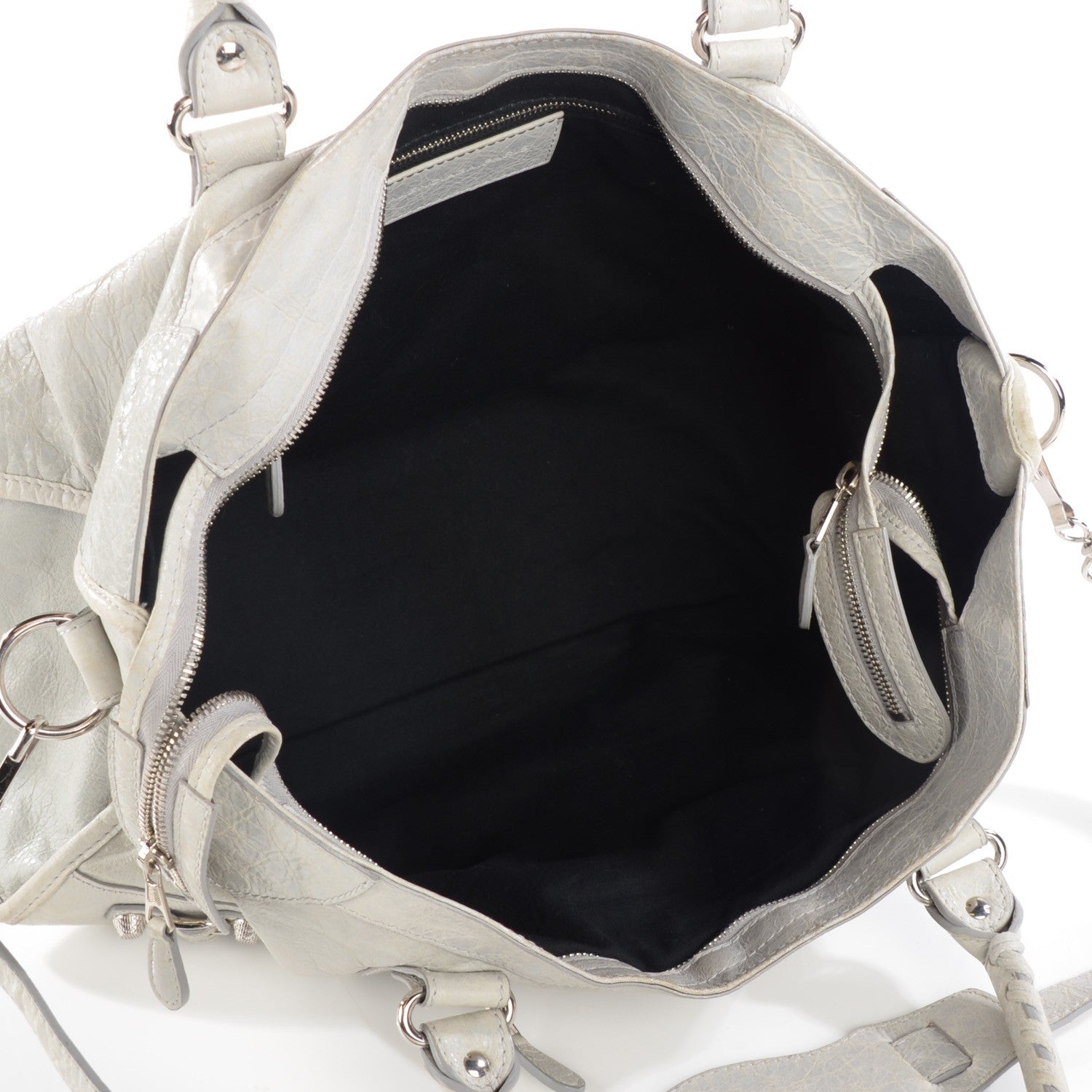Balenciaga Agneau Giant 12 Silver Hardware Part Time Gris Ciment 5 of 13