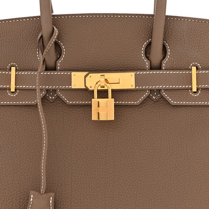 Hermes Togo Birkin 30 Etoupe 8 of 13