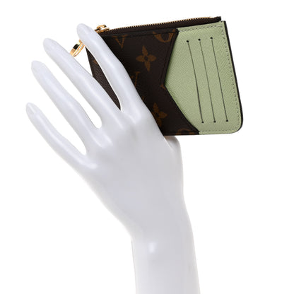 Louis Vuitton Monogram Zipped Romy Card Holder Matcha 2 of 6
