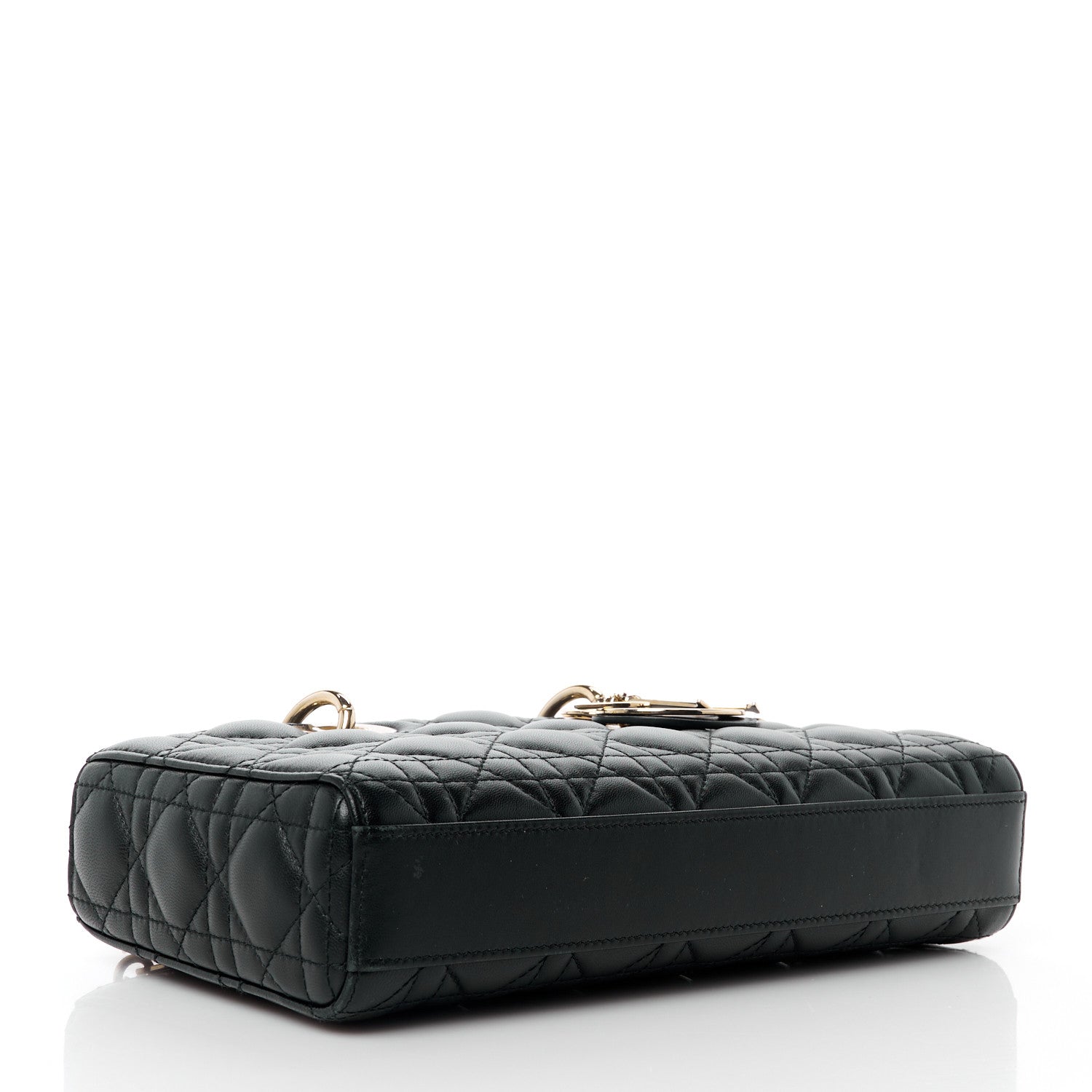 Christian Dior Lambskin Cannage Small Lady D-Joy Black 4 of 10