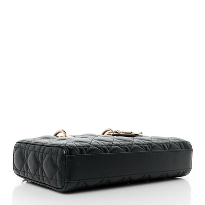 Christian Dior Lambskin Cannage Small Lady D-Joy Black 4 of 10