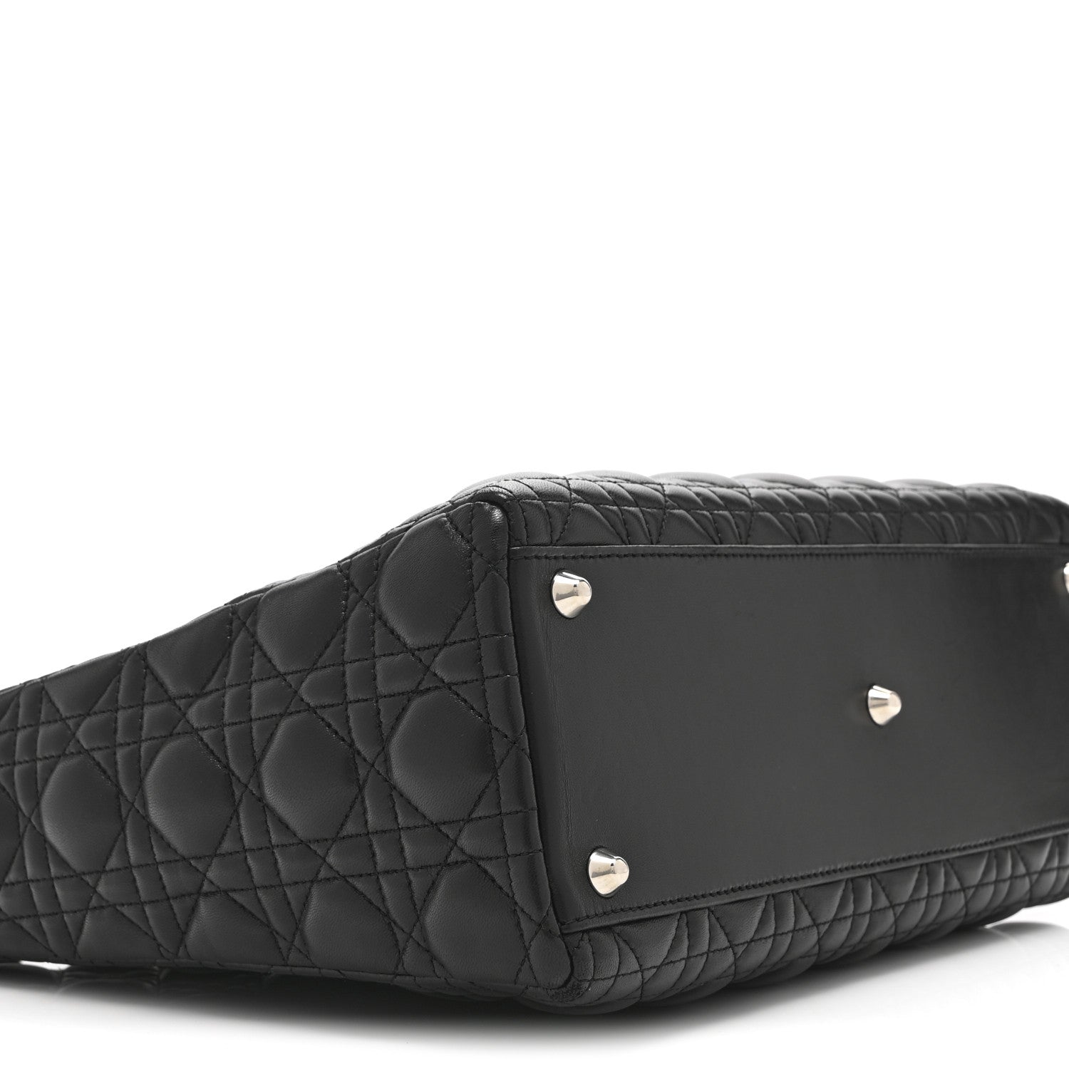 Christian Dior Lady Dior バッグ ブラック Christian Dior Lambskin Cannage Large Lady Dior Black 1848943