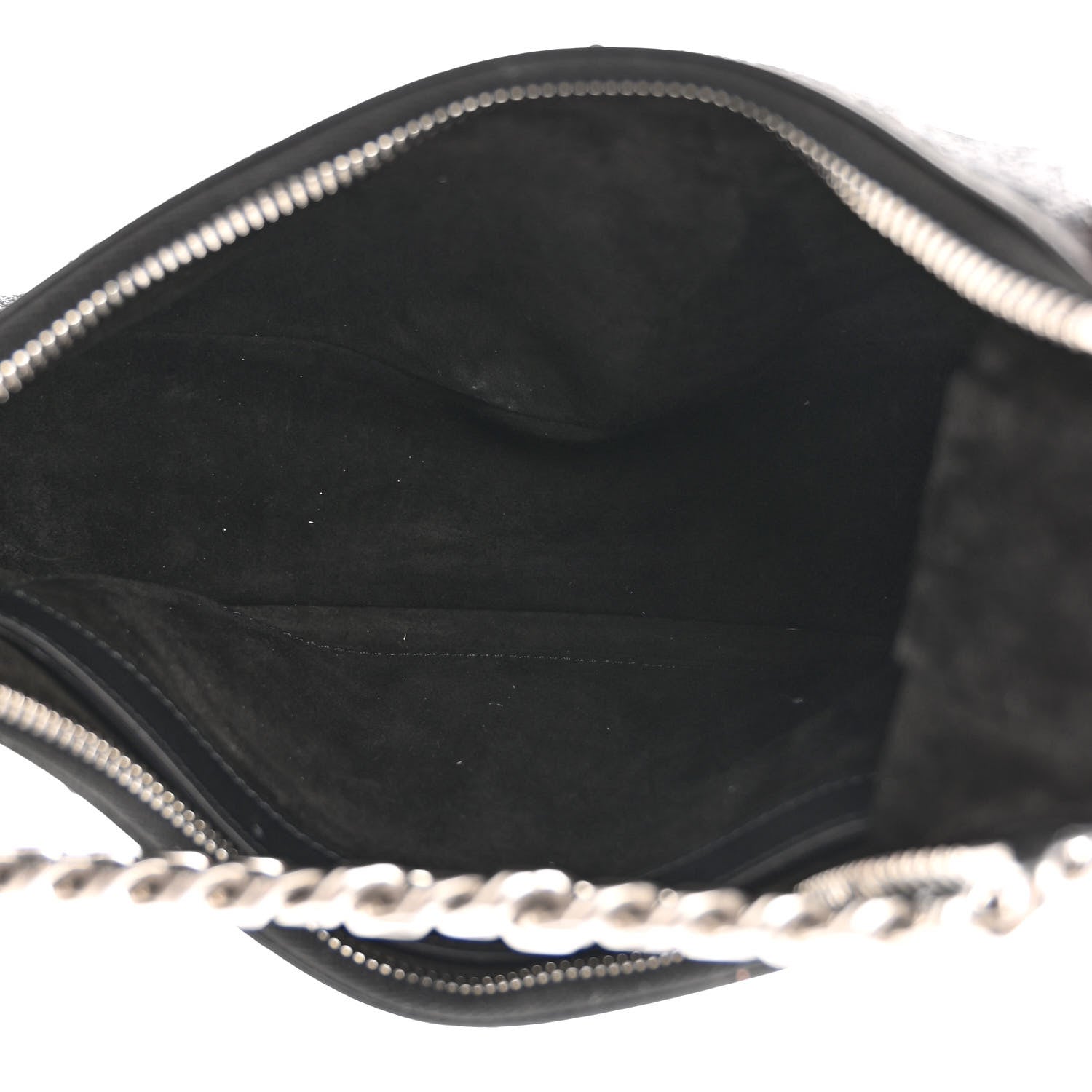 Celine Sequin Medium Chain Ava Shoulder Bag Black 5 of 9