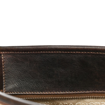 Prada Jacquard Logo Tote Corda Moro 16 of 27