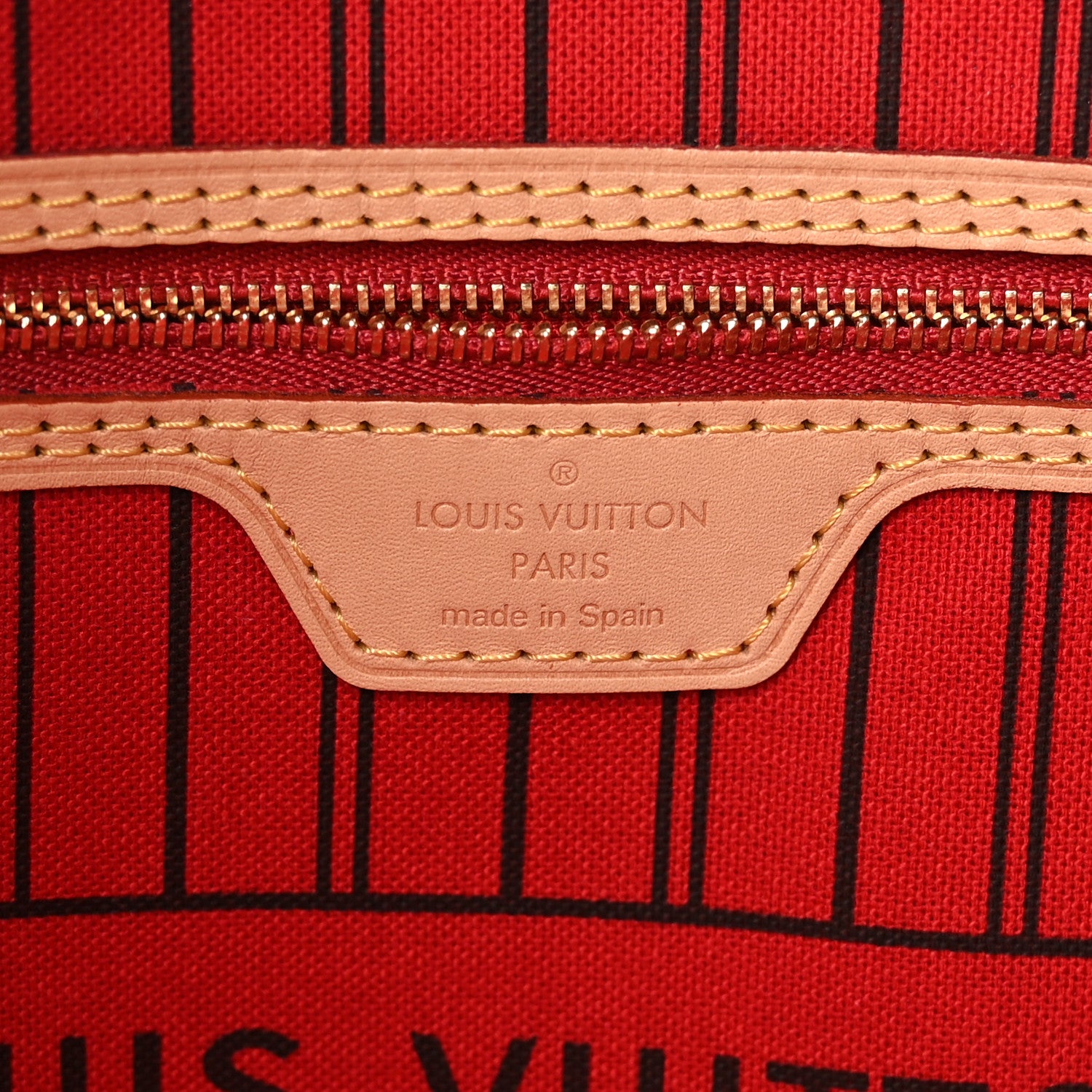 Louis Vuitton Monogram Neo Neverfull MM Cherry 6 of 9