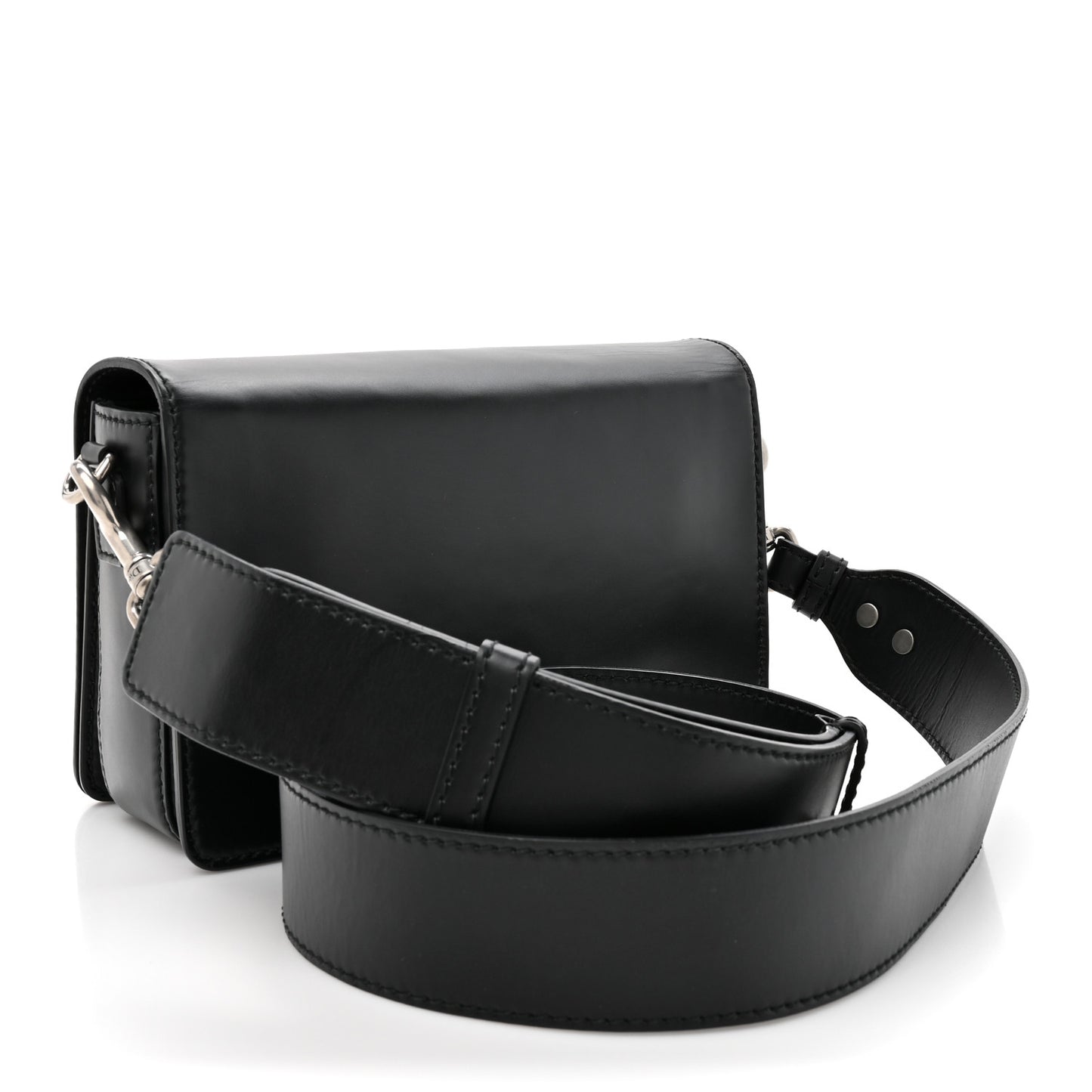 Smooth Calfskin Dio(r)evolution Flap Bag Black