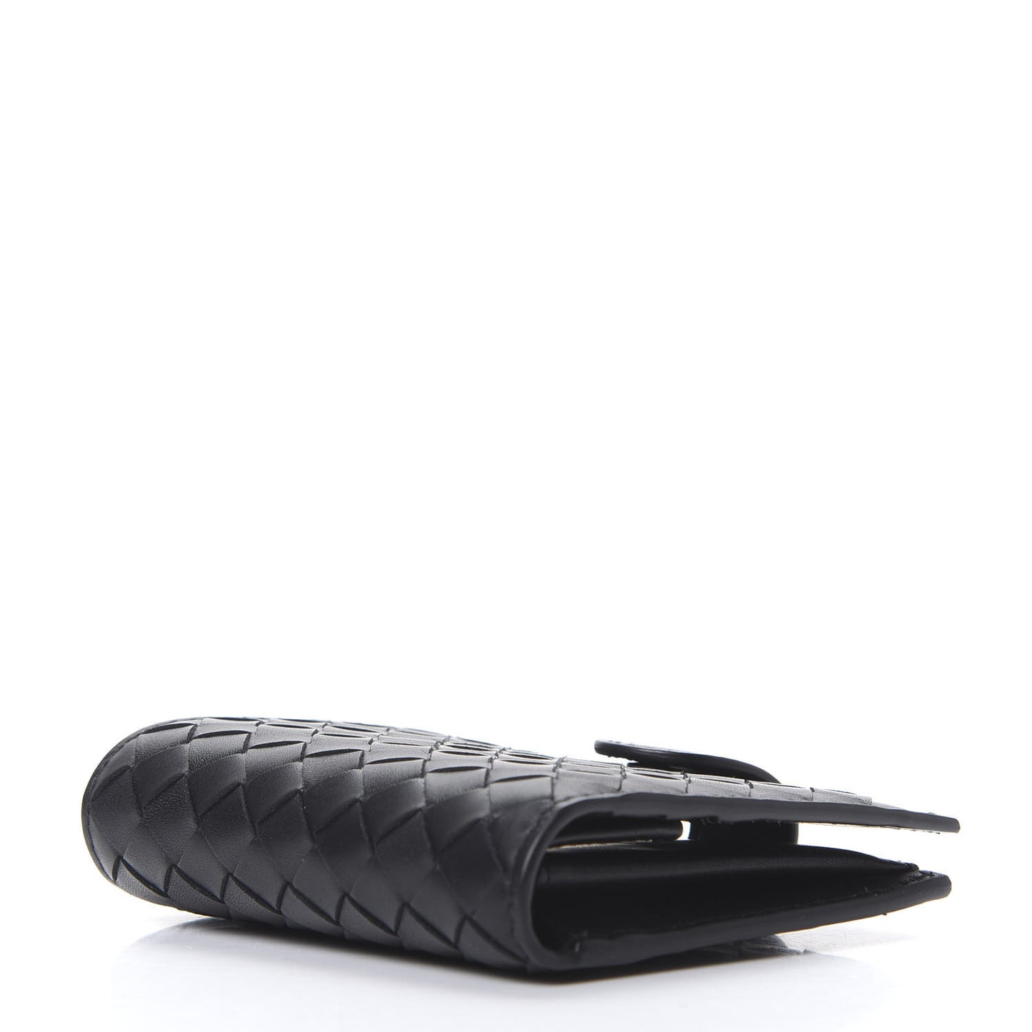 Nappa Intrecciato Mini Wallet Black