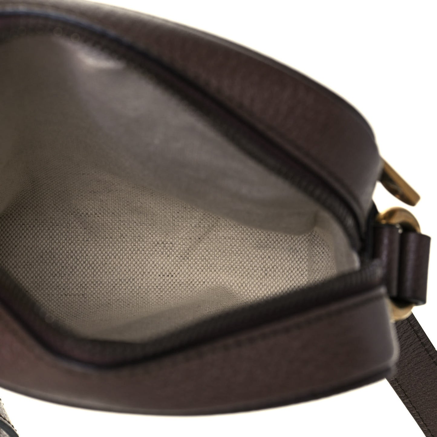 GG Supreme Monogram Web Mini Ophidia Messenger Brown