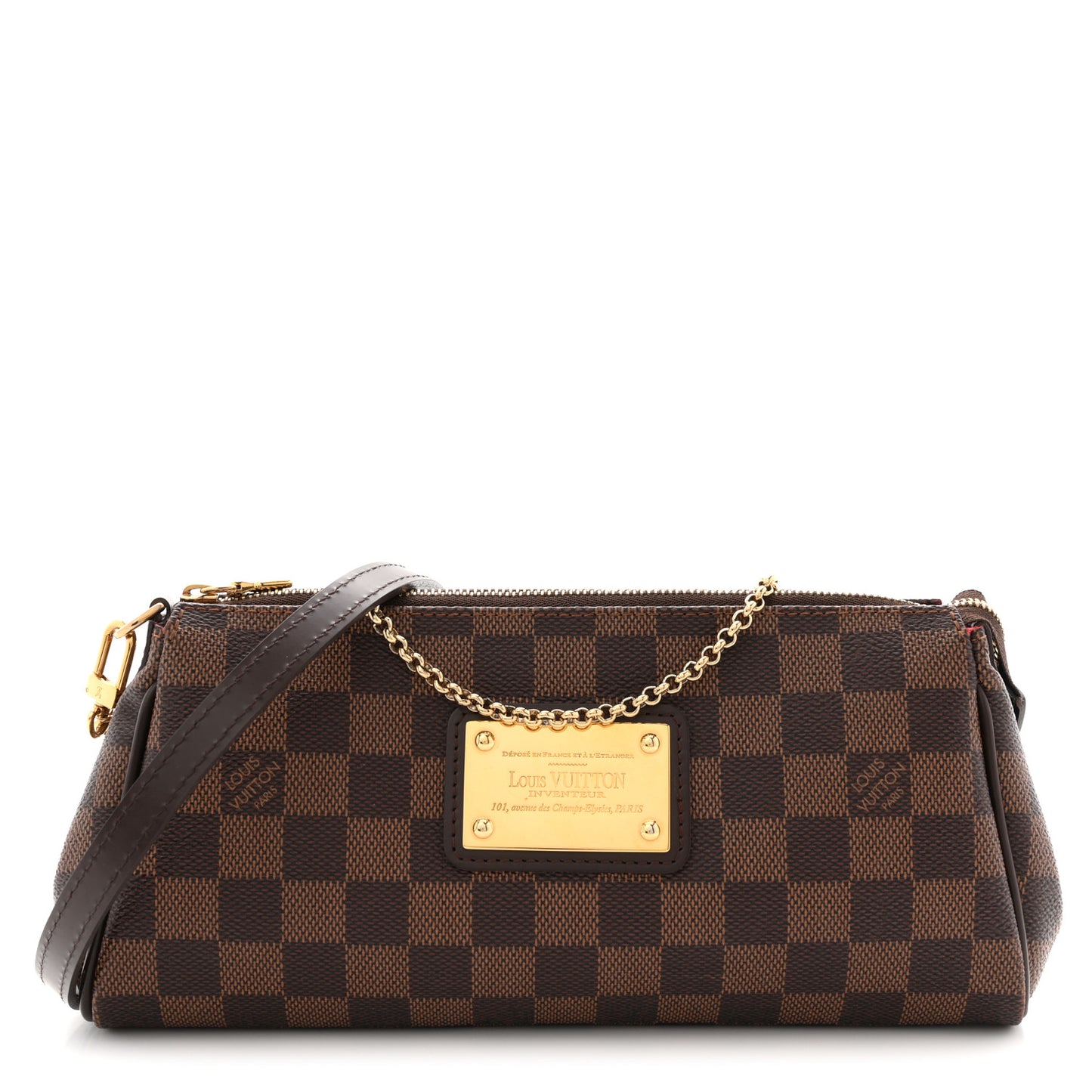 Damier Ebene Eva Clutch