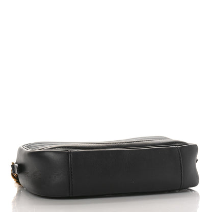 Louis Vuitton Calfskin New Wave Camera Bag Black 4 of 8