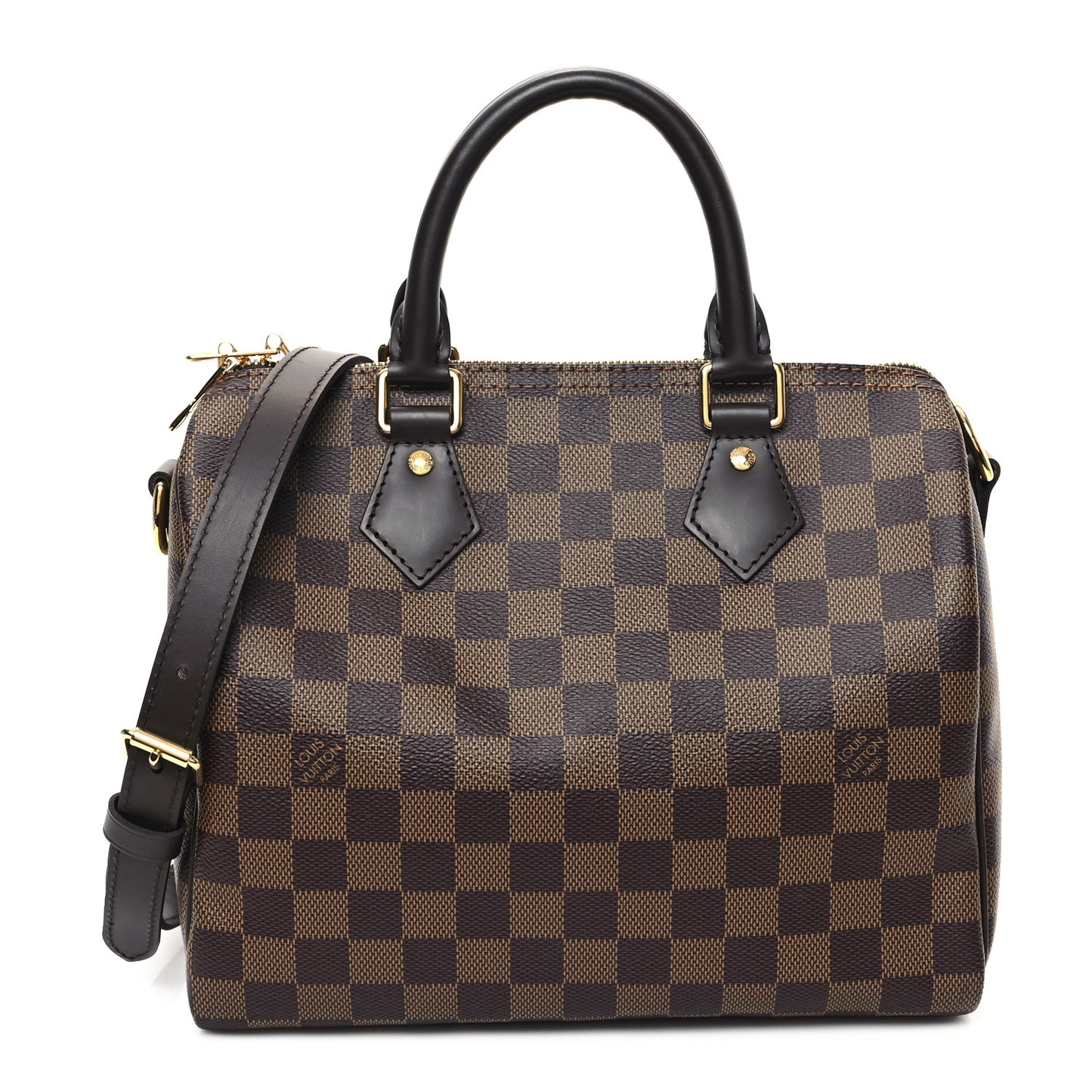 Damier Ebene Speedy Bandouliere 25