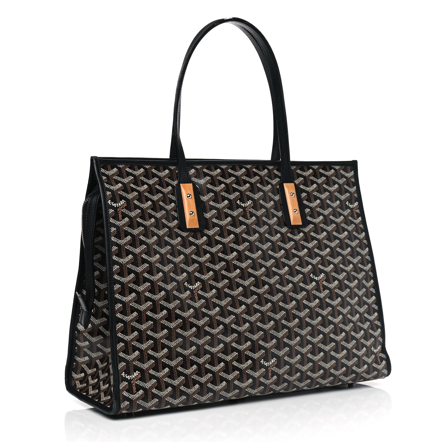 Goyardine Marquises Tote Black