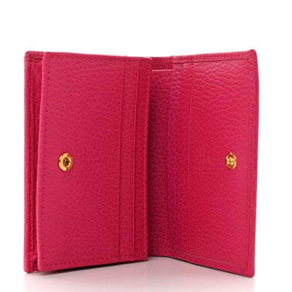 Gucci Dollar Calfskin GG Marmont Card Case Box Pink 5 of 9