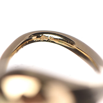 Tiffany 18K Yellow Gold Elsa Peretti Teardrop Hoop Earrings 4 of 8