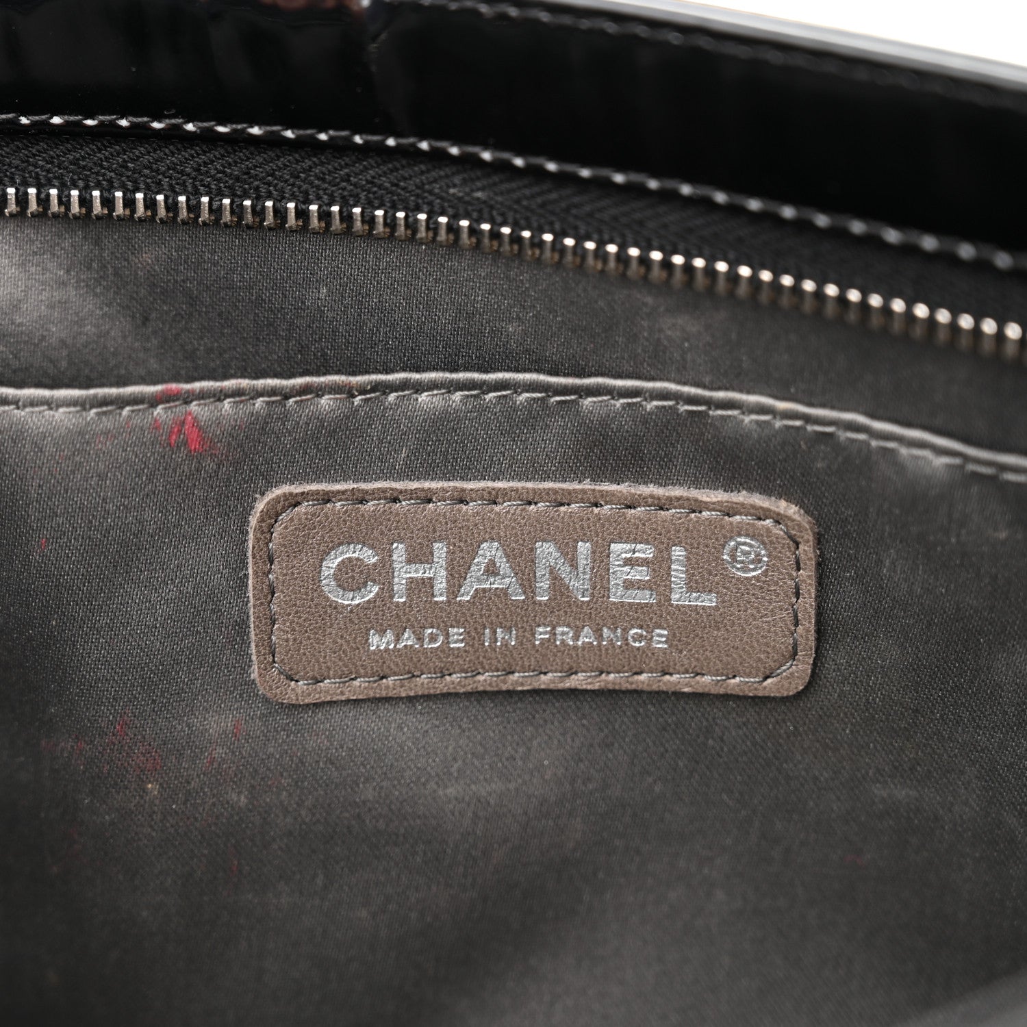 Chanel Patent Calfskin Lucky Symbols Pochette Black 6 of 15