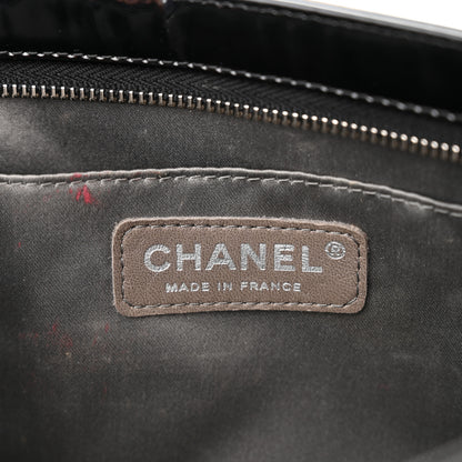 Chanel Patent Calfskin Lucky Symbols Pochette Black 6 of 15