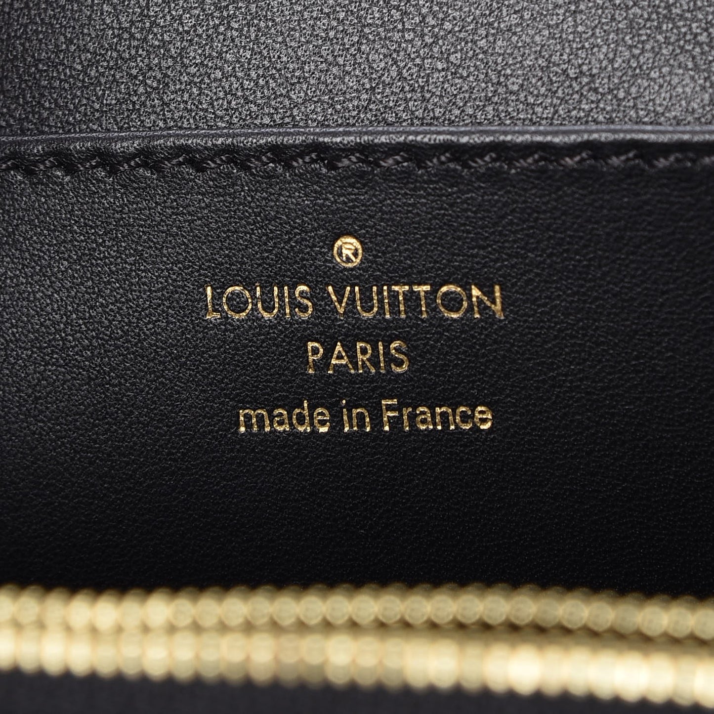 Grained Calfskin Vivienne NM Black