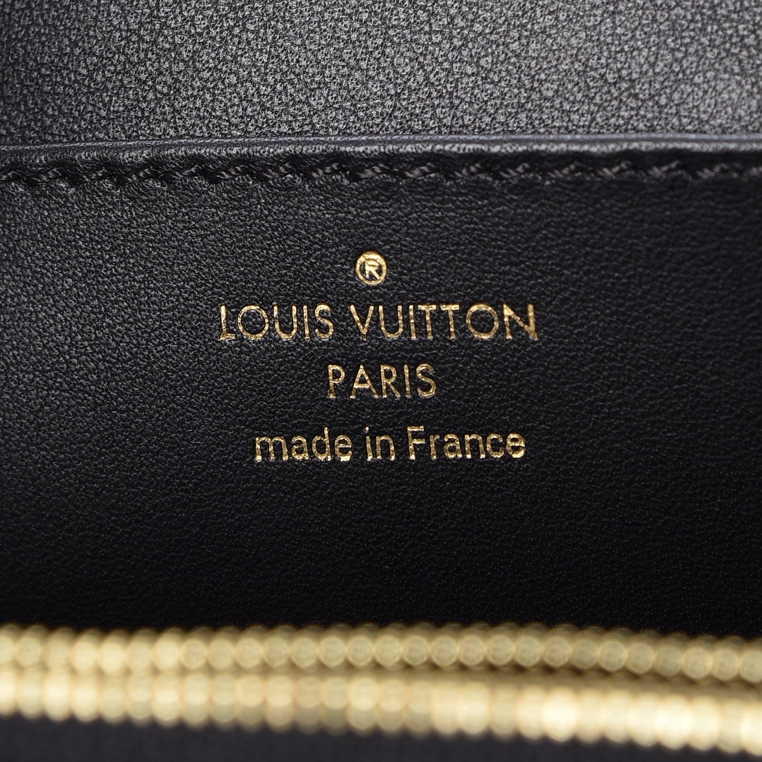 Louis Vuitton Grained Calfskin Vivienne NM Black 5 of 7