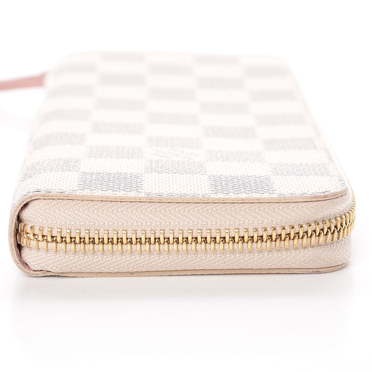 Damier Azur Clemence Wallet Rose Ballerine