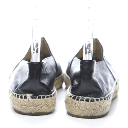 Chanel Lambskin CC Espadrilles 41 Black 7 of 12