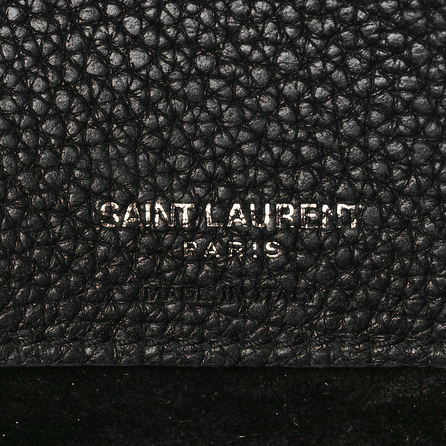 Saint Laurent Grained Calfskin Baby Sac De Jour Souple Black 7 of 10