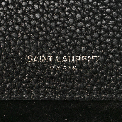 Saint Laurent Grained Calfskin Baby Sac De Jour Souple Black 7 of 10