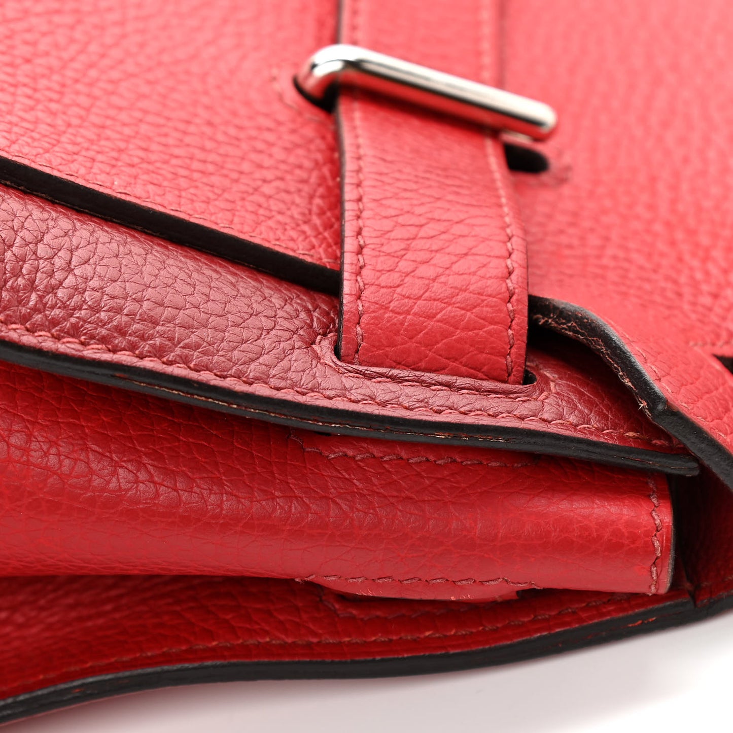 Taurillon Clemence Bi-Color Jypsiere 31 Rouge Casaque Rouge H