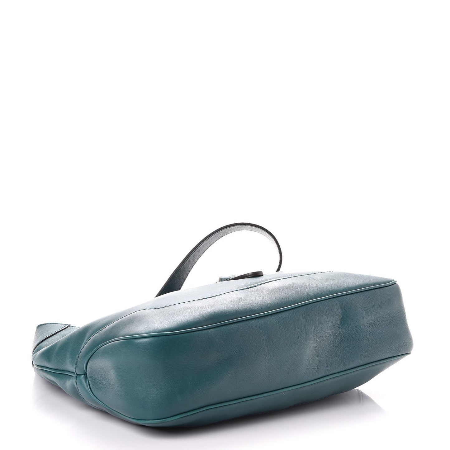 Calfskin Medium New Jackie Shoulder Bag Teal