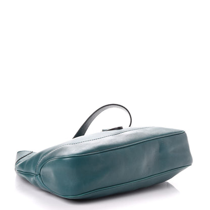 Gucci Calfskin Medium New Jackie Shoulder Bag Teal 4 of 9