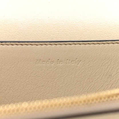 Celine Shiny Smooth Calfskin Medium Frame Shoulder Bag Grege Storm 7 of 19