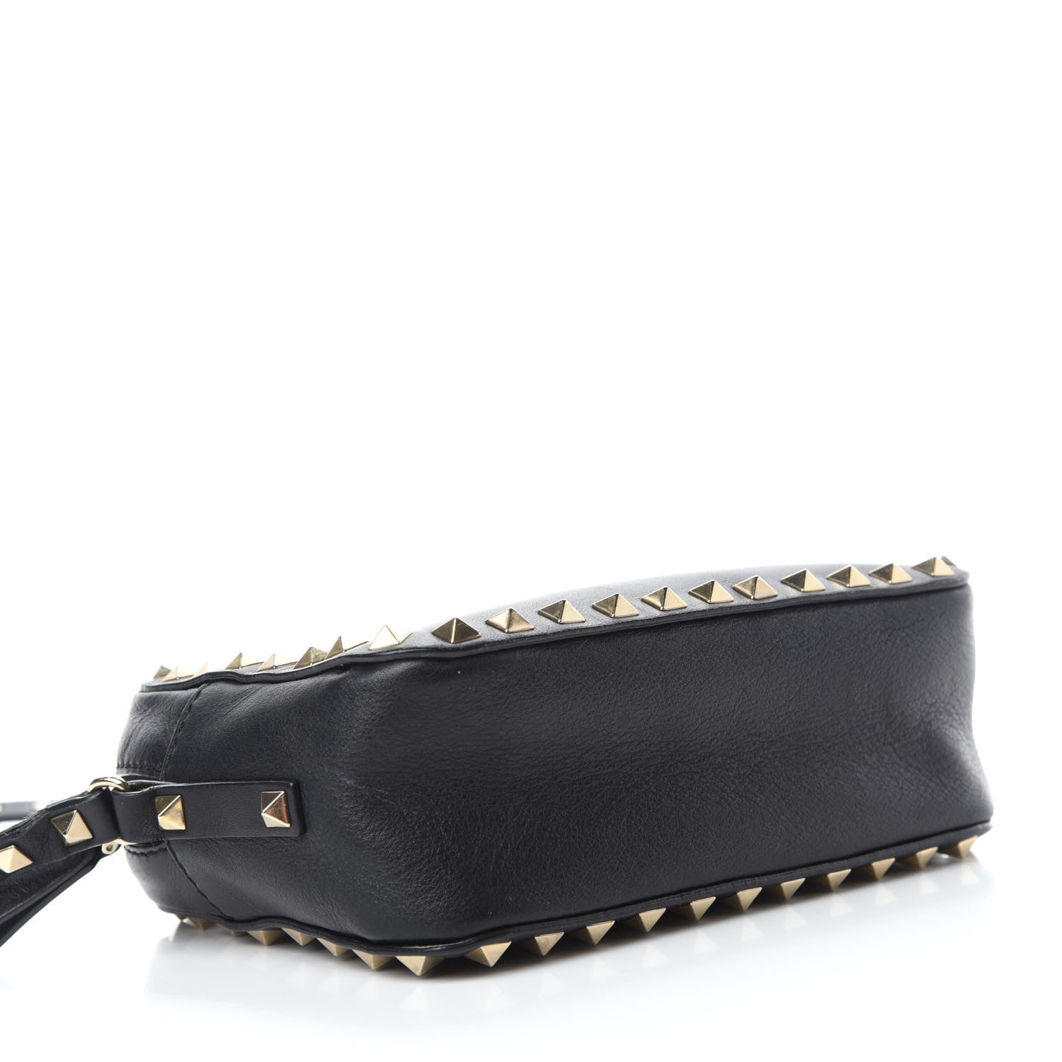 Valentino Garavani Calfskin Rockstud Camera Crossbody Bag Black 4 of 9