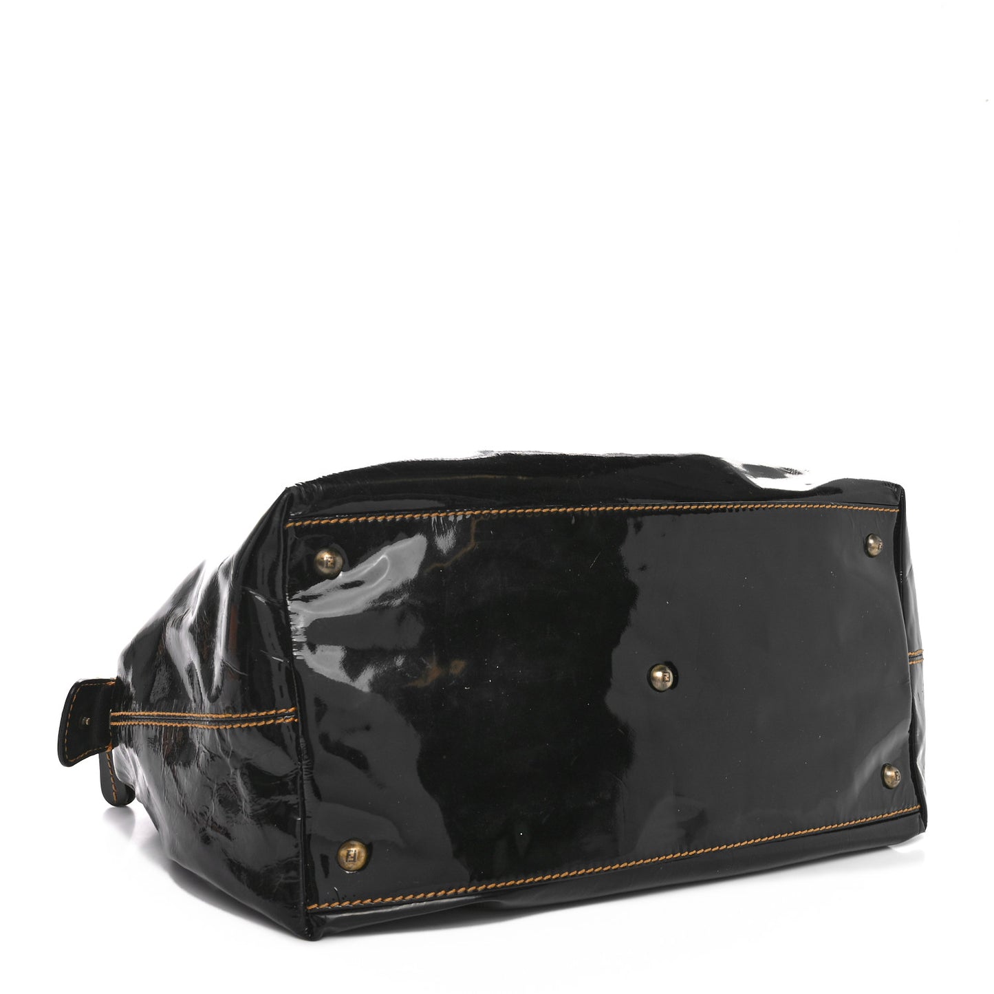 Vernice B Buckle Shoulder Bag Black