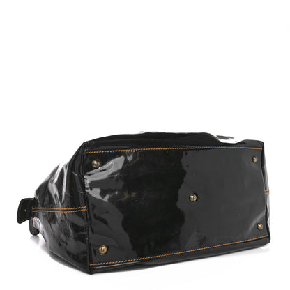 Fendi Vernice B Buckle Shoulder Bag Black 4 of 13