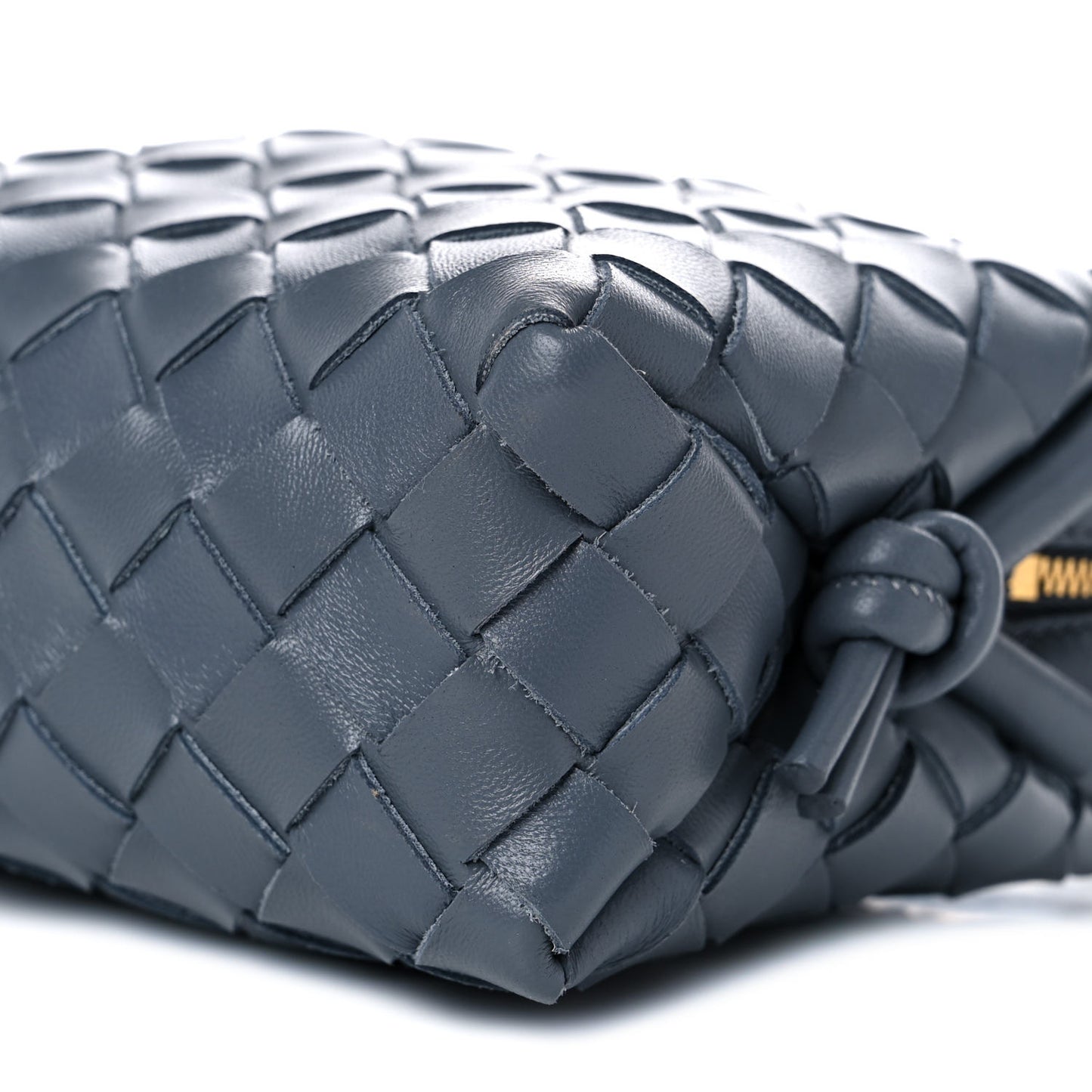 Nappa Intrecciato Mini Loop Camera Bag Thunder